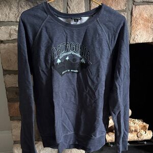 Patagonia Navy Crewneck Sweater